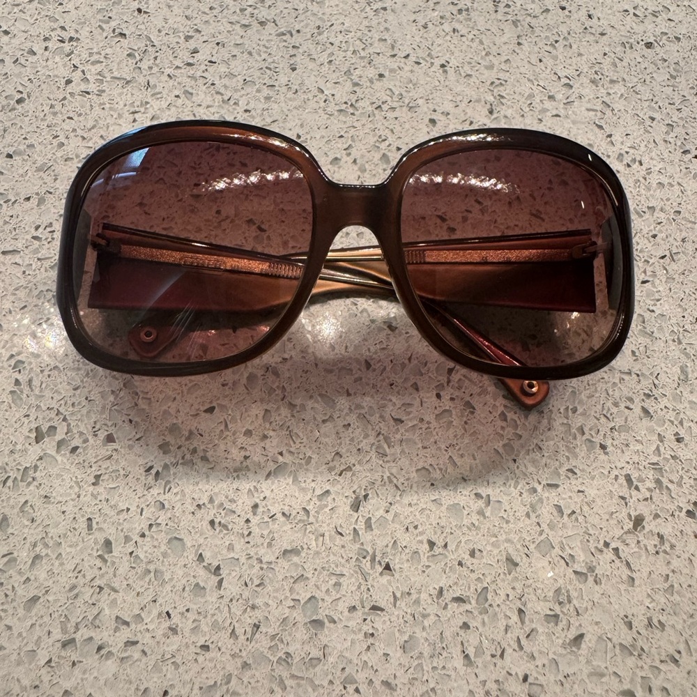 Coach Dark Brown Sunglasses - Picture 2 of 4